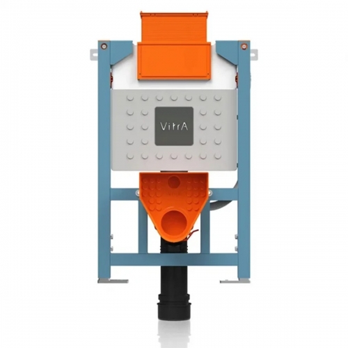 Vitra V-Fix Prime Reduced Height Frame For Wall Hung Toilets - 82cm Height 3/6 lt