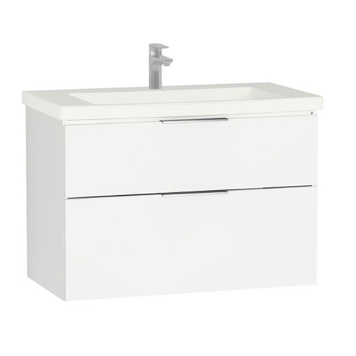 Vitra Ecora Vanity Washbasin Unit 2 Drawer 900mm