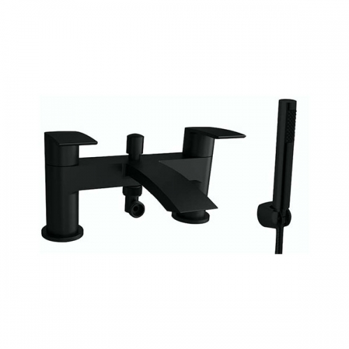 Portobello Bath Shower Mixer Matt Black