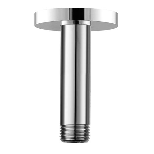 Round Ceiling Arm 100mm Chrome