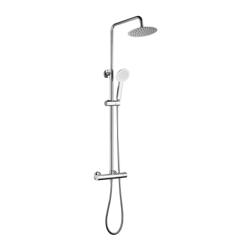 Round Thermostatic Shower Set