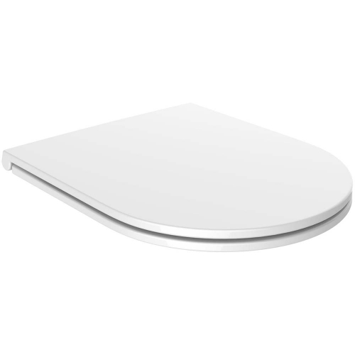 Slimline D Shape Soft Close Toilet Seat