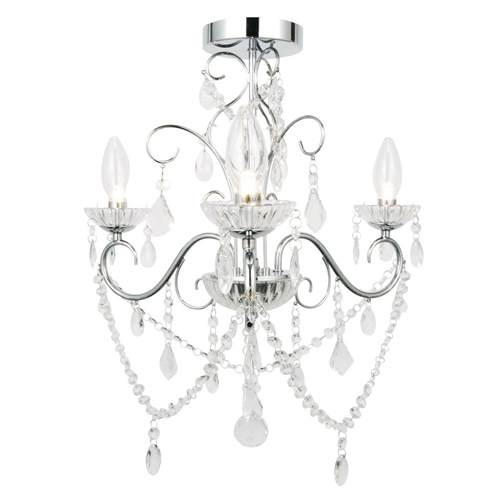 Synergy Assisi SPA 3 Light Bathroom Chandelier