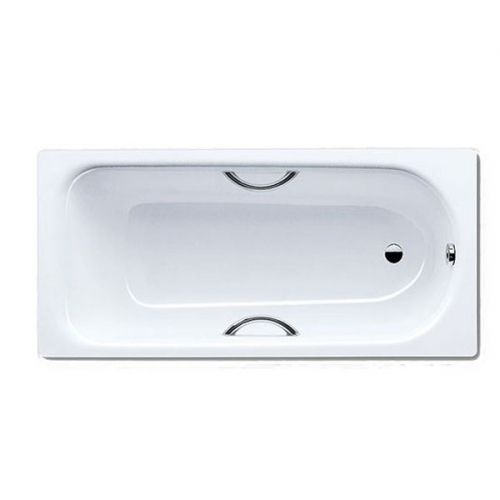 Kaldewei Eurowa 1700mm No Tap Hole Anti Slip & Twn Grip Steel Bath