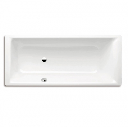 Kaldewei Puro Steel Rectangular Bath With Left Hand Side Overflow 1700 x 750mm 0 Tap Hole