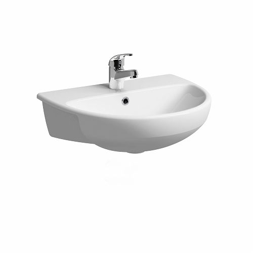 Bayeaux Semi Recessed Basin