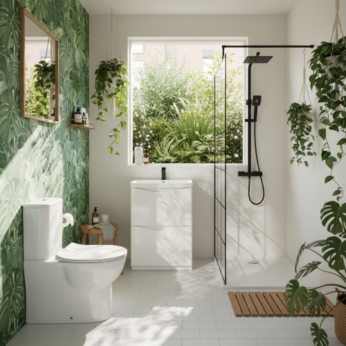 Walk In Shower Complete Suite Pack - Black - VODASUITE18