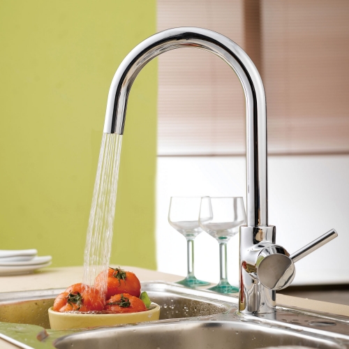 Calder Single Lever Kitchen Mixer Tap - By Voda Design