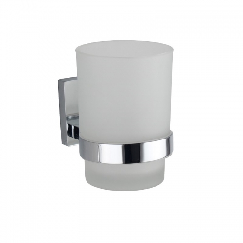 RAK Ceramics Resort Glass Tumbler and Holder