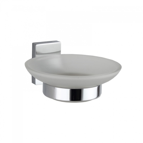 RAK Ceramics Resort Glass Soap Dish and Holder
