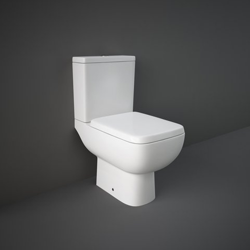 RAK Series 600 Full Close Coupled Modern Toilet with Soft Close Seat