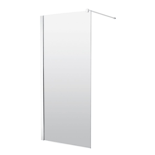 8mm Wetroom Screen Chrome - 1100mm