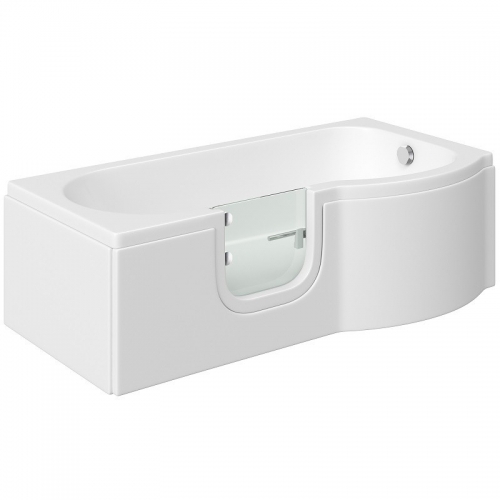 Bathe Easy Concert P-Shape Easy Access Bath (1675x850x750)