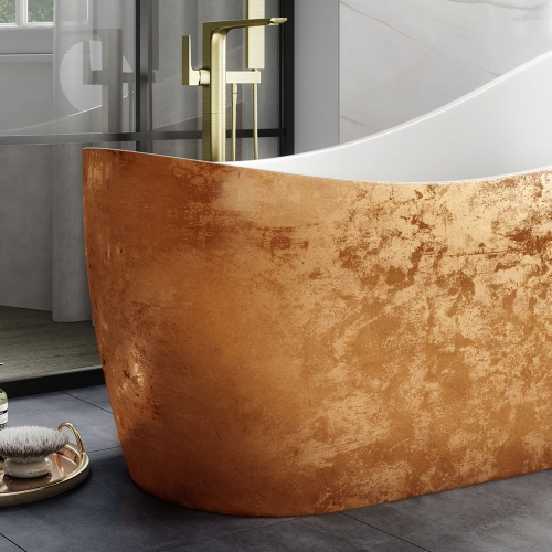 Copper Freestanding Bath 1720x712mm - Luxury By Voda Design