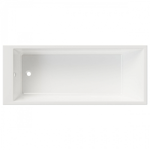 Milford Square Single End 1700x700mm Thin Edge 0TH Bath