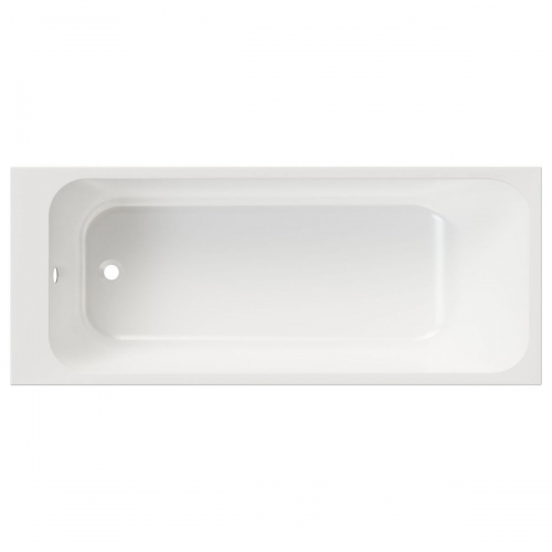 Milford Round Single End 1700x700mm Thin Edge 0TH Bath