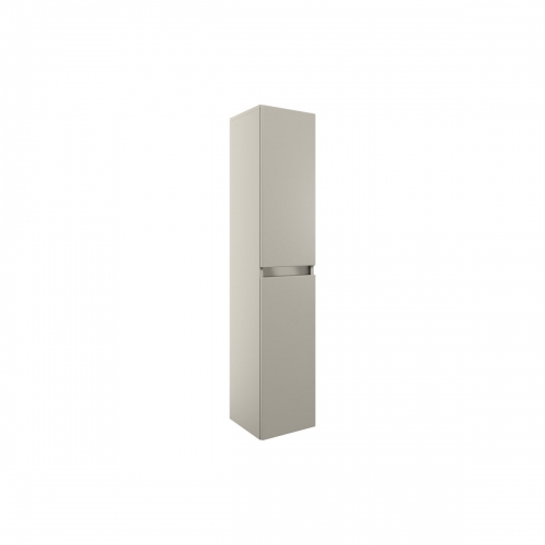 Ashland 300mm 2 Door Wall Hung Tall Unit - Matt Latte
