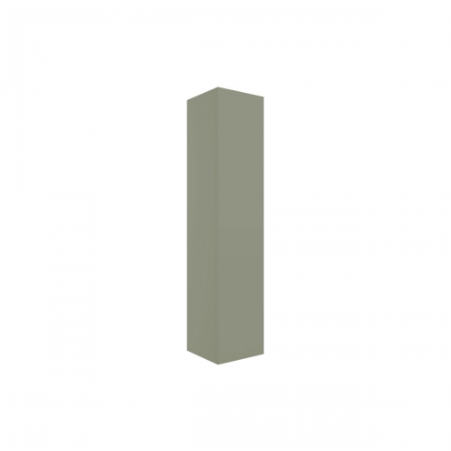 Hadleigh 350mm Wall Hung 1 Door Tall Unit - Matt Olive Green