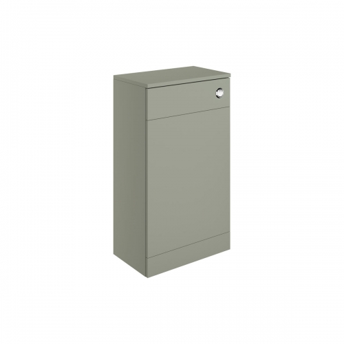 Hadleigh 500mm WC Unit - Matt Olive Green