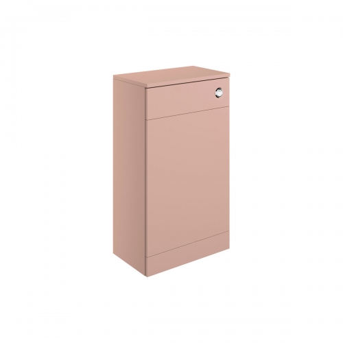 Hadleigh 500mm WC Unit - Matt Antique Rose