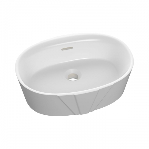 Rahad 460x320mm Resin Washbowl - White