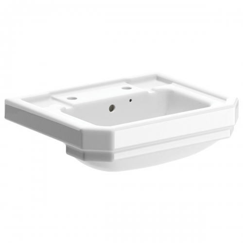 Series9 495x445mm 2TH Semi Recessed Basin
