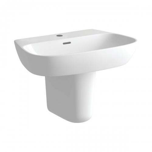 Series1 600x400mm 1TH Basin & Semi Pedestal