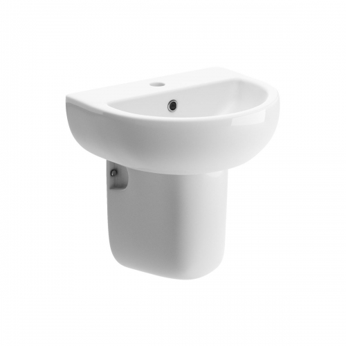 Series11 450x400mm 1TH Basin & Semi Pedestal
