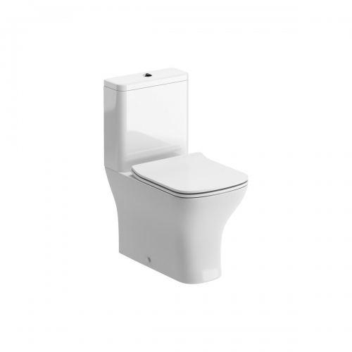 Series3 Short Projection Close Coupled Fully Shrouded WC & Slim Soft Close Seat