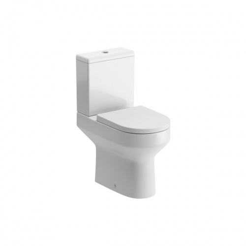 Series6 Rimless Close Coupled Open Back Comfort Height WC & Soft Close Seat