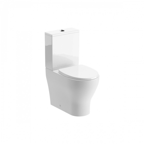 Series7 Rimless Short Projection Close Coupled Fully Shrouded WC & Soft Close Seat