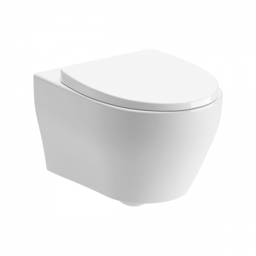 Series7 Rimless Wall Hung WC & Soft Close Seat