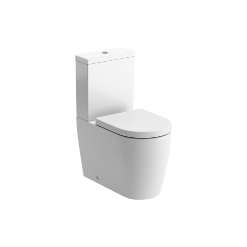 Series4 Rimless Close Coupled Fully Shrouded Comfort Height WC & Soft Close Seat