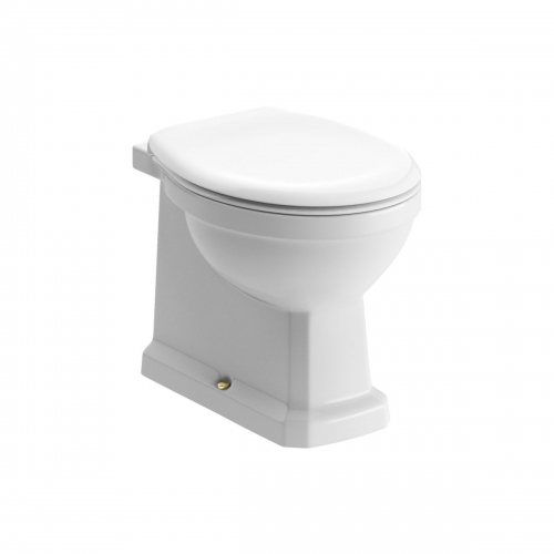 Series9 Back To Wall WC & Soft Close Seat w/Br.Brass Finishes