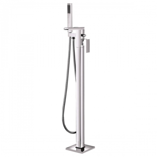 Voda Essentials Free Fall Floor Standing Bath Shower Mixer