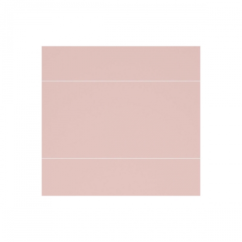 Fibo 2.4m x 0.6m Wall Panels - Dusky Pink (Tile Effect) - Single Panel