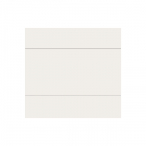 Fibo 2.4m x 0.6m Wall Panels - White Silk 60x30cm (Tile Effect) - Single Panel