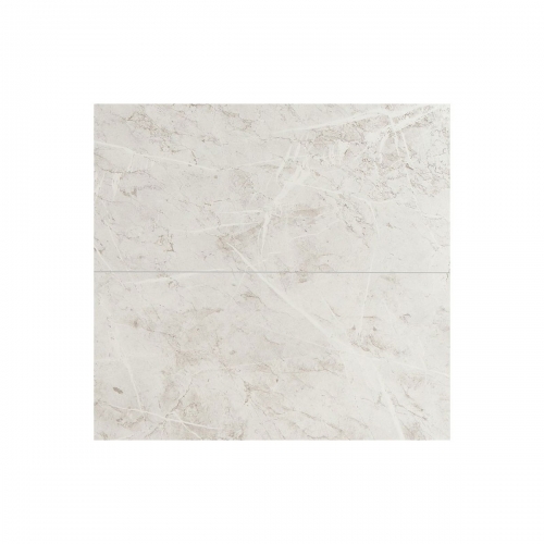 Fibo Marble 2.4m x 0.6m Wall Panels - White Marble (Tile Effect) - Single Panel