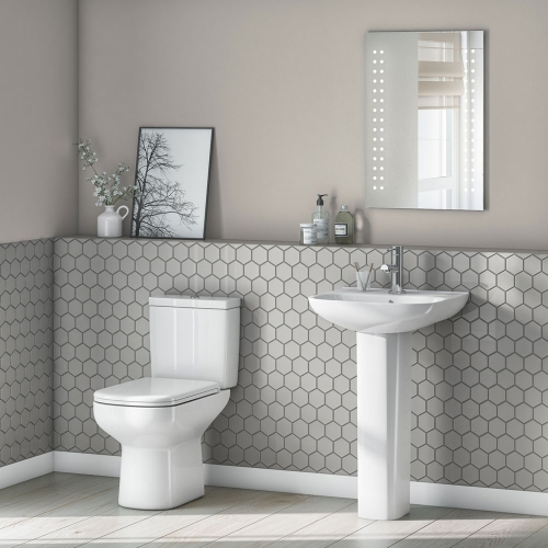 Modern Toilet & Basin Set - Florence