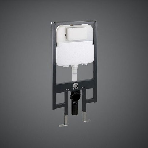 RAK Ceramics Slimline Front Flush WC Frame with Concealed Cistern 114cm
