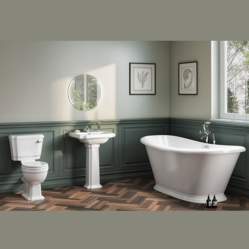Traditional Freestanding Bath Suite - Boat