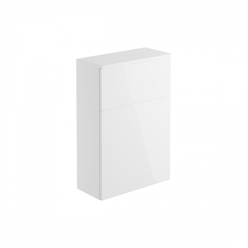 Ashland 600mm Floor Standing WC Unit - White Gloss