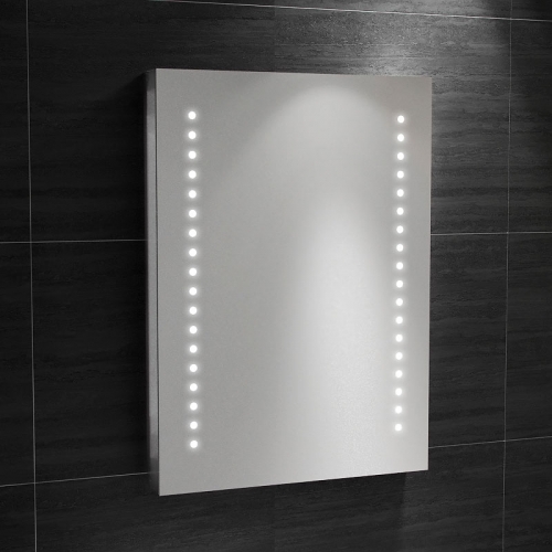 Synergy Roma Mirror With IR Switch LED Clock & Demister