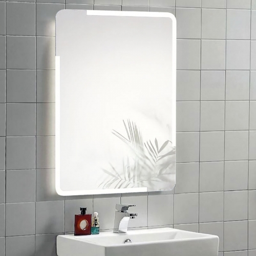 Illuminated Mirror with Demister & Touch Sensor - Drake by Voda Design