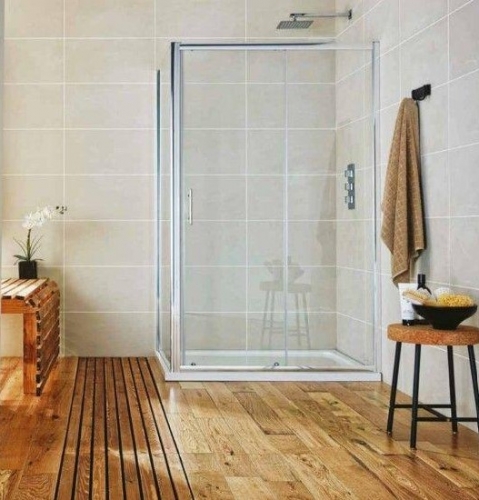 1500mm 6mm Sliding Shower Door (Door Only)