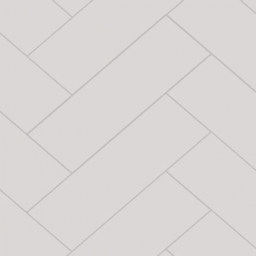 Fibo Urban - 2.4m x 0.6m Wall Panel - White Silk (Herringbone) - Pack Of 2