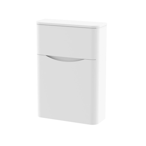 550mm W.C Unit - Satin White (ISLA015)