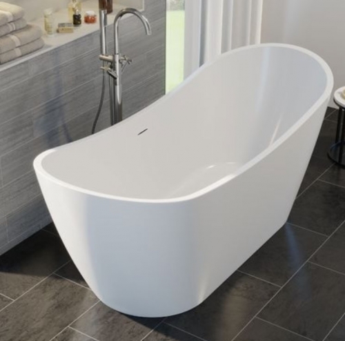 Freestanding Modern Double Ended Bath 1700 x 730mm - Ives By Voda Design