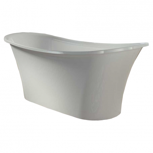 Voda Design Karla Solid Surface Stonecast Bath 1600mm