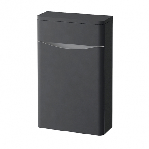 Grey Matt Back To Wall WC Unit - Maddox By Voda Design